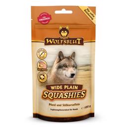 Wolfsblut Squashies Wide Plain Treats med häst 100g